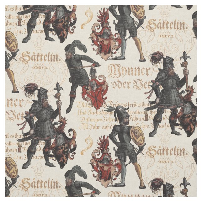 Kvällar i Shining Armor från Renaissance Tysklanda Tyg (Provkarta)