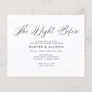 Kvällen före Invitation