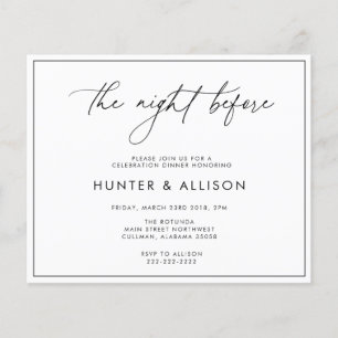 Kvällen före Invitation