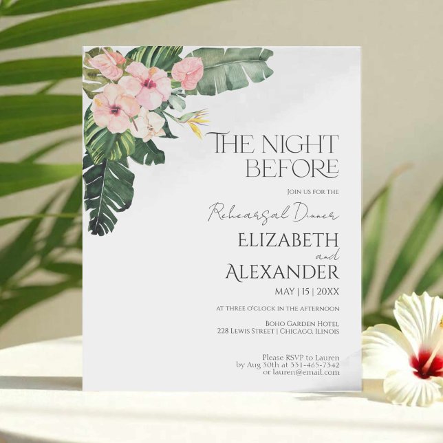 Kvällen före Palm Tropical Rehearsal Dinner (Skapare uppladdad)