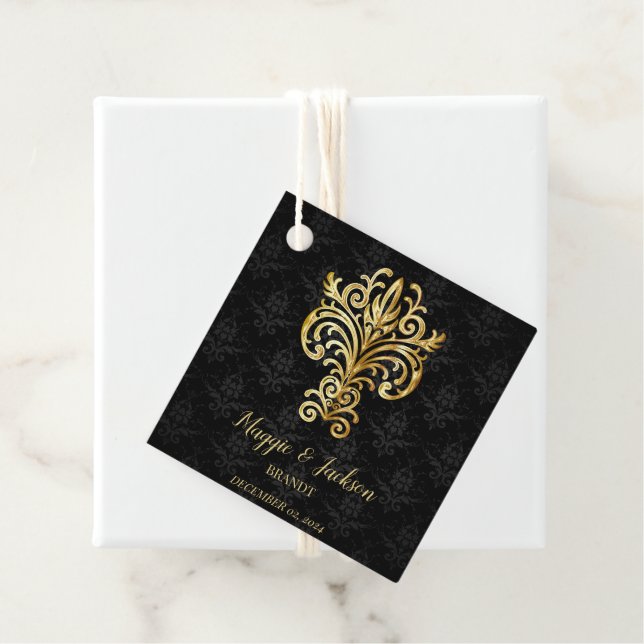 Kvällens Chic Gåvor Etiketter (På plats)