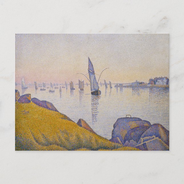 Kvällens Lugn, Concarneau Vykort (Framsida)