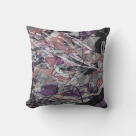 Kvällmoln abstrakt design kudde