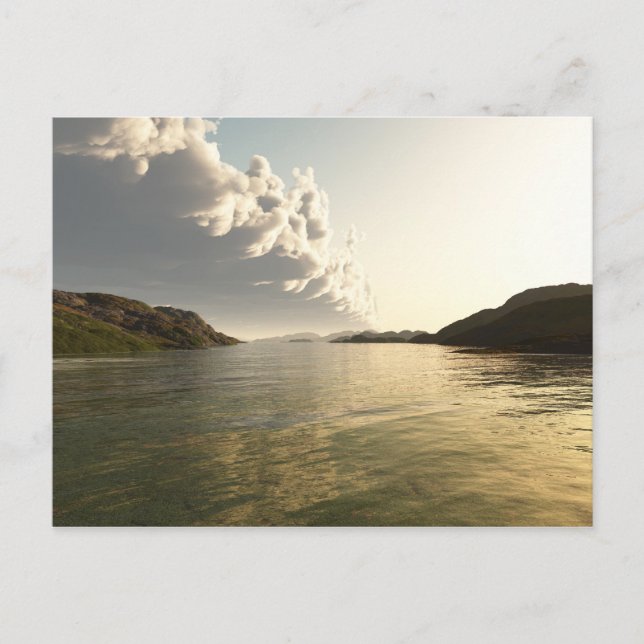 Kvällombians Vykort (Framsida)