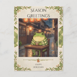 Kvälls Matcha Stunder Vykort