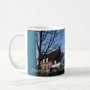 Kvällsbild över Amersfoort, Nederländerna Kaffemugg