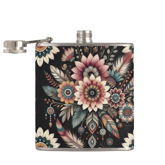 Kvällsboho blommor fickplunta (Öppnad)