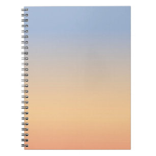 Kvällshimmelsgradient Anteckningsbok