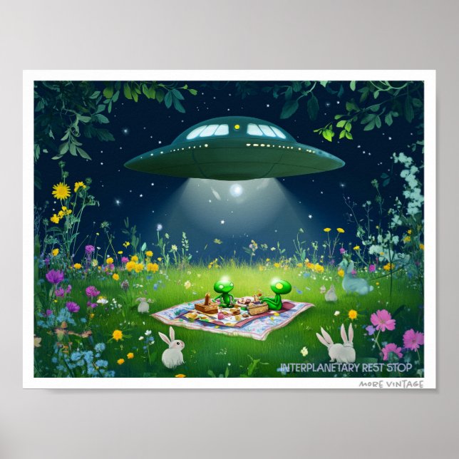 KVÄLLSKÄR UNDERLIG BLANDNING AV UTLANDSINGAR PIXIE POSTER (Framsidan)