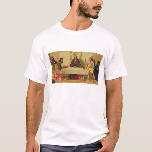 Kvällsmålet på Emmaus, 1520 (olja på kanfas) Tee Shirt