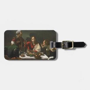 Kvällsmålet på Emmaus, 1601 (olja och tempera) Bagagebricka