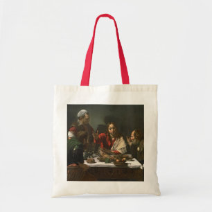 Kvällsmålet på Emmaus, 1601 (olja och tempera) Tygkasse