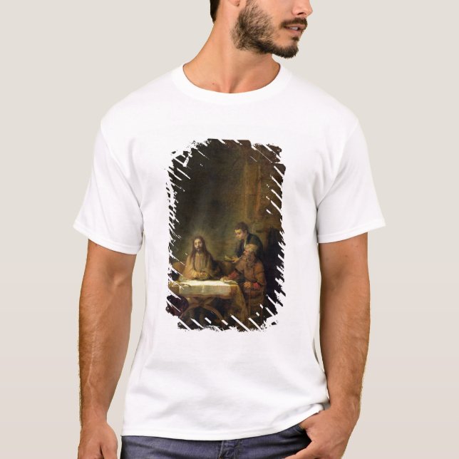 Kvällsmålet på Emmaus, 1648 T-shirt (Framsida)