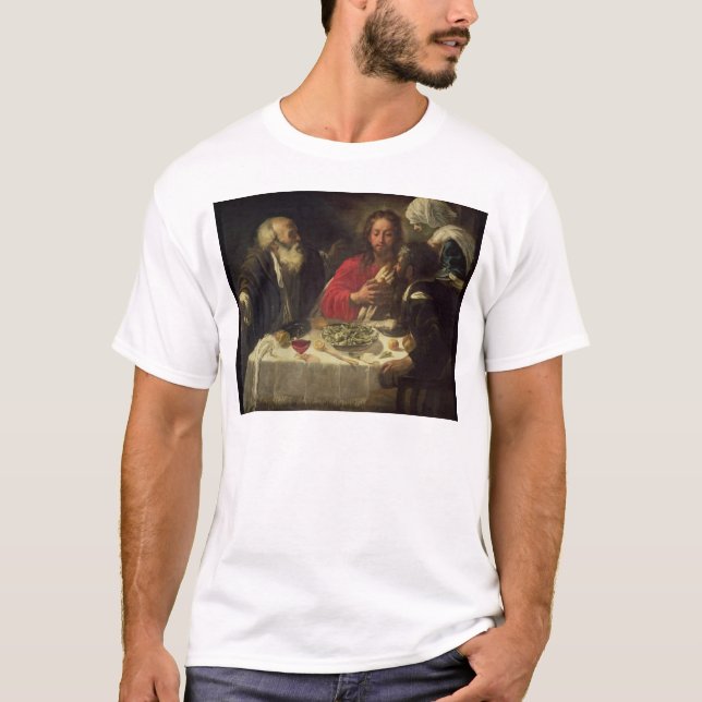 Kvällsmålet på Emmaus, c.1614-21 Tee (Framsida)