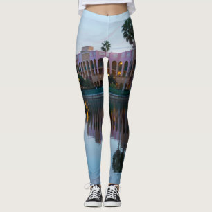 Kvällsresortreflektioner Leggings