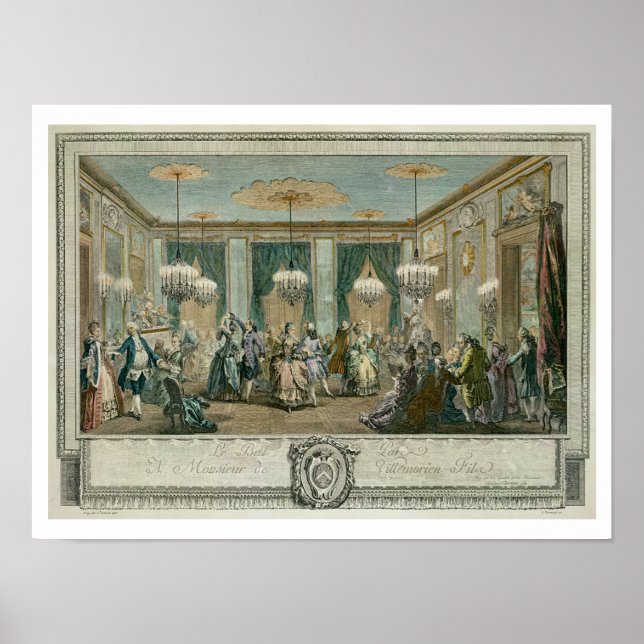 Kvällsressen i Boll vid monsieur VI-huset Poster (Framsidan)