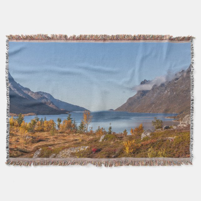 Kvaloya Island Norge Filt (Framsidan)