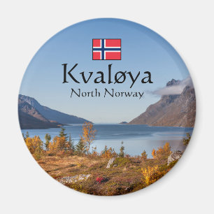 Kvaloya Island Norge Magnet