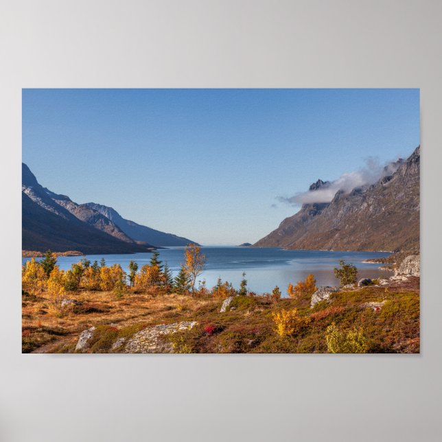 Kvaloya Island Norge Poster (Framsidan)