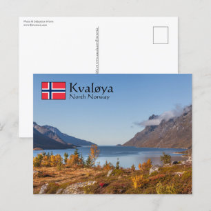 Kvaloya Island Norge Vykort