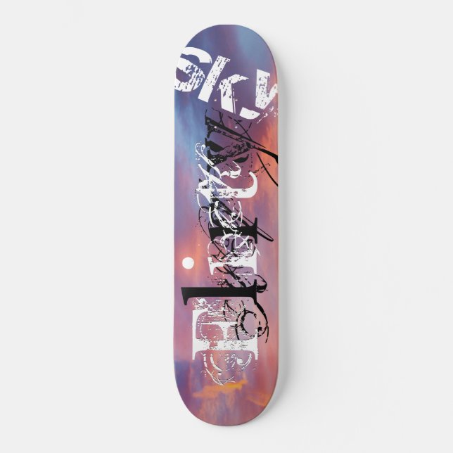 kvalsig himmel skateboard bräda 20,5 cm (Framsida)