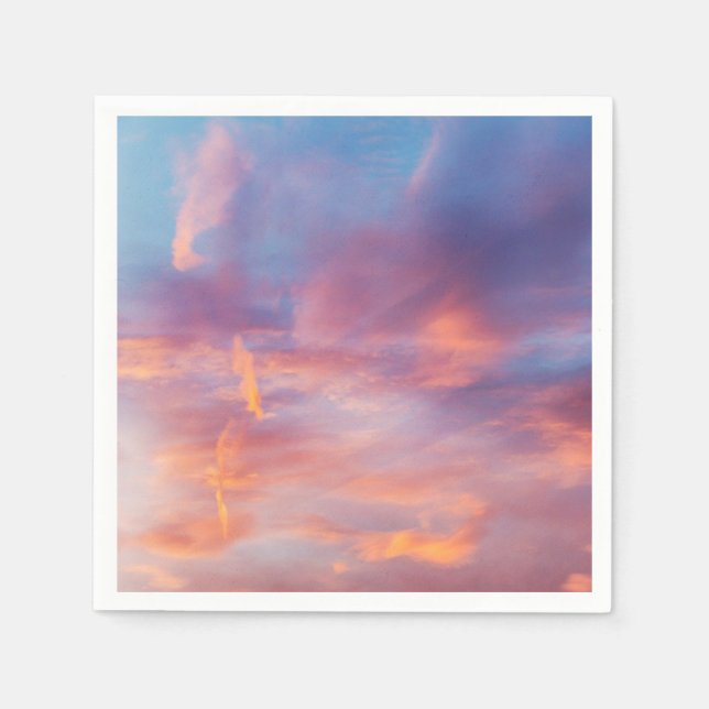 kvalsigt himmel pappersservett (Framsidan)