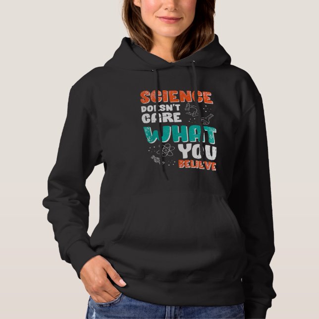 Kvantfysik Puns T Vetenskap Tro Shirt (Framsida)