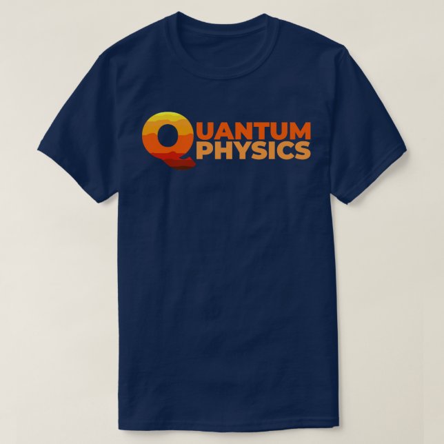 Kvantfysik T Shirt (Design framsida)