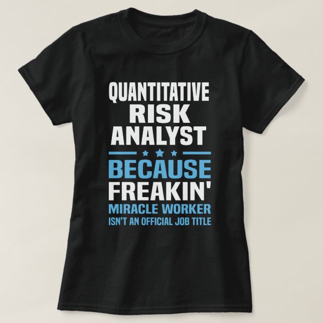 Kvantitativ riskanalys t shirt (Design framsida)