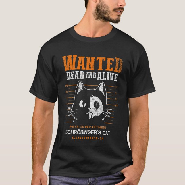 Kvantmekanik Teoretisk fysik Schrödinger' T Shirt (Framsida)