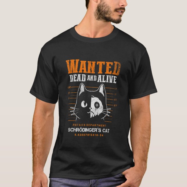 Kvantmekanik Teoretisk fysik Schrödingers T Shirt (Framsida)