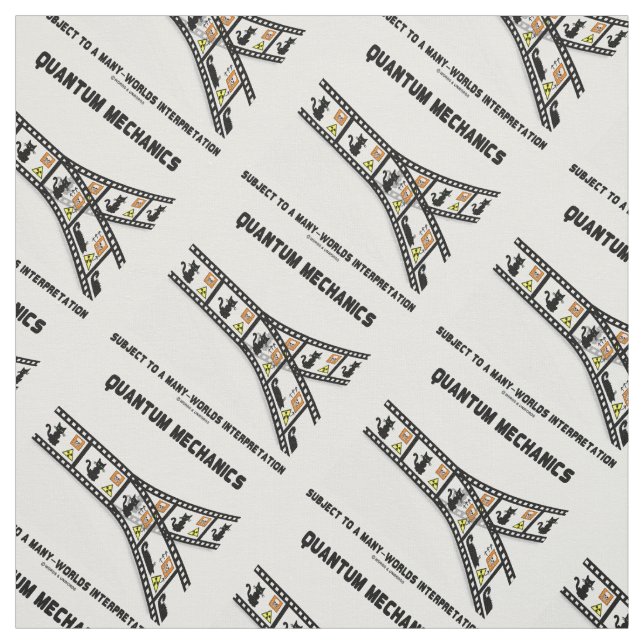 Kvantmekanisk tolkning av många världar tyg (Provkarta)