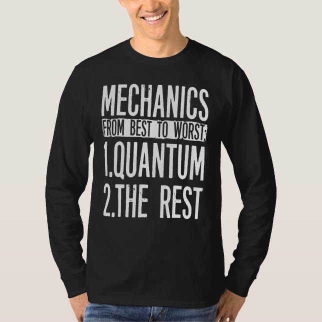 Kvantmekaniska apparater - mekanisk design t shirt (Framsida)
