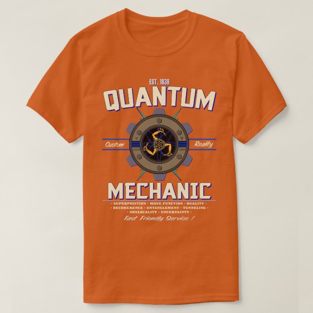 KVANTUM MEECHANICS 1 T SHIRT (Design framsida)