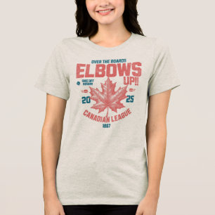 KVAR UPP! Över Boards Canadian League Hockey T Shirt