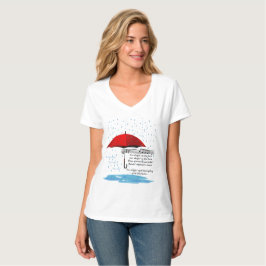 Kvarhållande av alternativa fakta Nano V-Nacke T-S T Shirt