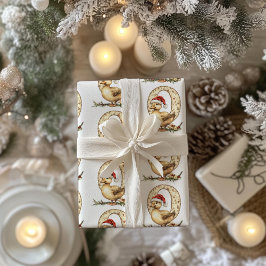 Kvarhållande av Julafton Anka Brev under jul förra Presentpapper