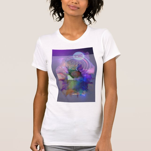 Kvarlevande Basketballsamling blev senare ändrad t Shirt (Framsida)
