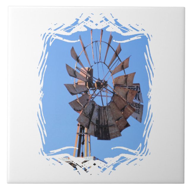 Kvarn 1 kakelplatta (Framsidan)