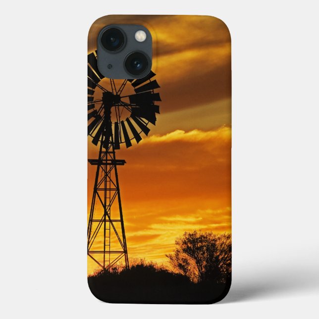 Kvarn and Sunset, William Bäck, Oodnadatta (Baksida)