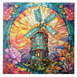 kvarn av cyte faux-nedfläckad kakelplatta