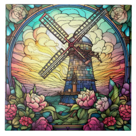 kvarn av cyte faux-nedfläckad kakelplatta