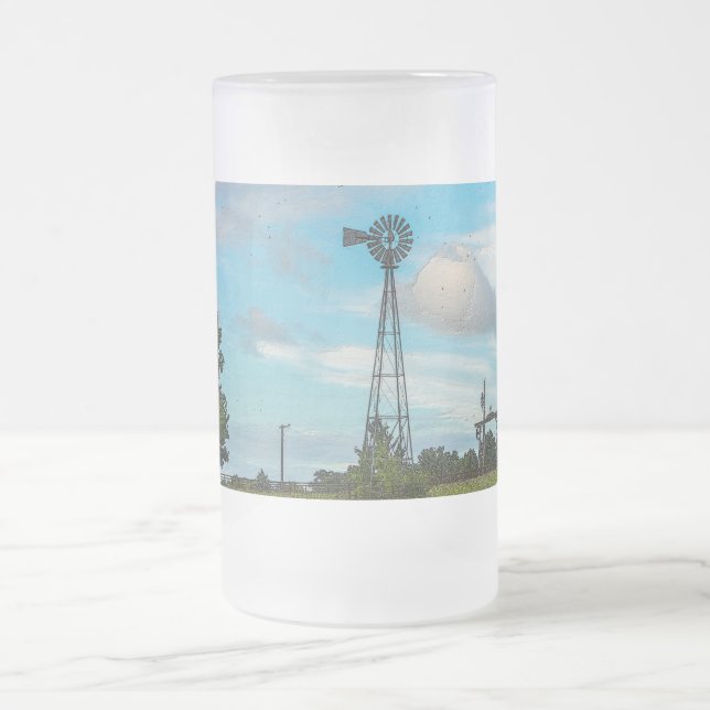 Kvarn Bird Flock Frosted Mugg (Center)