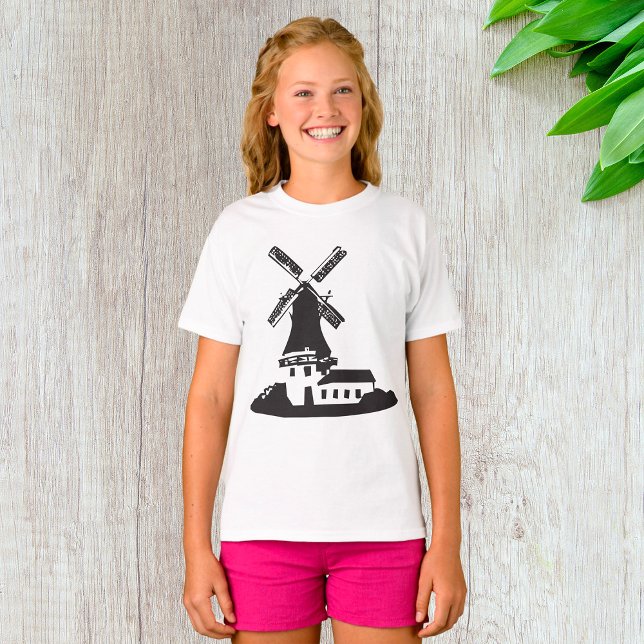 Kvarn Byggnad T Shirt (Skapare uppladdad)