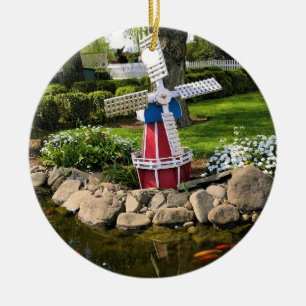 Kvarn Garden Decor Julgransprydnad Keramik