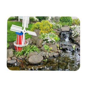 Kvarn Garden Decor Magnet