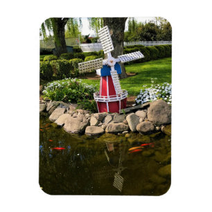 Kvarn Garden Decor Magnet