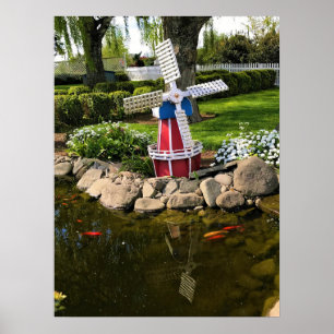 Kvarn Garden Decor Poster