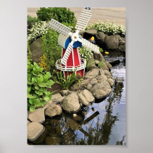 Kvarn Garden Decor Poster