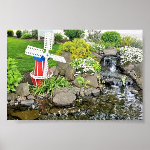 Kvarn Garden Decor Poster